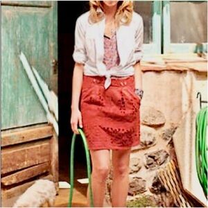 Anthropologie Yoana Barashi cutout skirt. Size 6.